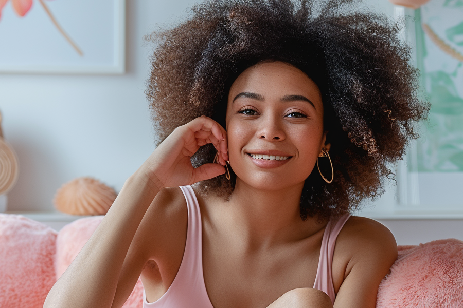 Nordic Plush Sofa Chair